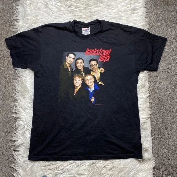 Vintage | Tops | Vintage 998 Backstreet Boys T Shirt | Poshmark